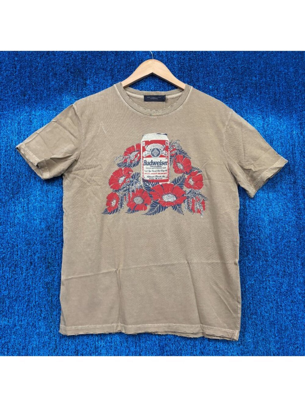 Budweiser Wild Summer Flowers King of Beers Bud Promo Tee M